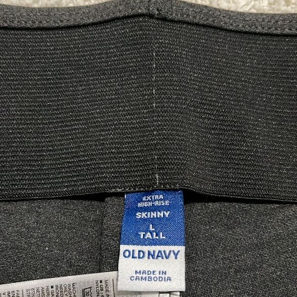 NWT- Old Navy - L tall & XL tall. Extra High Waist Stevie Skinny Split Hem - Picture 10 of 11